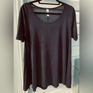 Solid Black LuLaRoe Perfect t Size Small